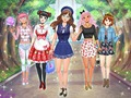 Гаме Oblačenje Anime u Srednjoj Školi онлајн