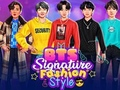 Гаме BTS Potpisani Modni Stil онлајн