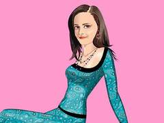 Гаме Oblačenje Alexis Bledel онлајн