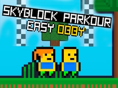 Гаме Skyblock Parkour Lako Obby онлајн