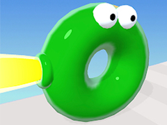 Гаме Bouncy Blob Trka: Kurs Prepreka онлајн