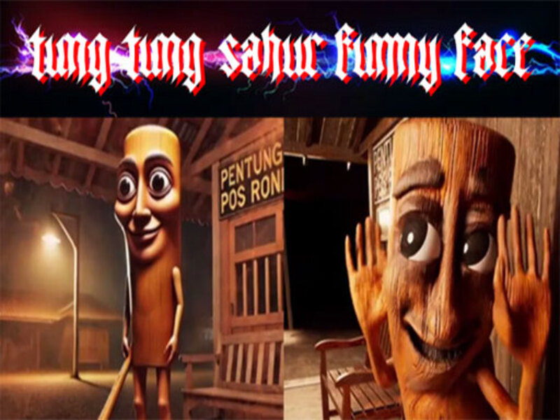Гаме Тунг Тунг Сахур Смешна њушка онлајн